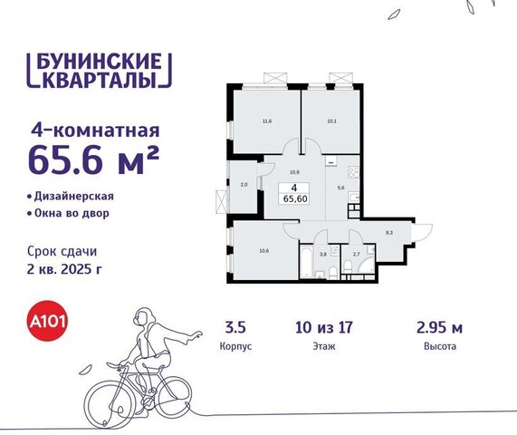 п Сосенское ЖК Бунинские Кварталы ТиНАО к 3. 3 фото