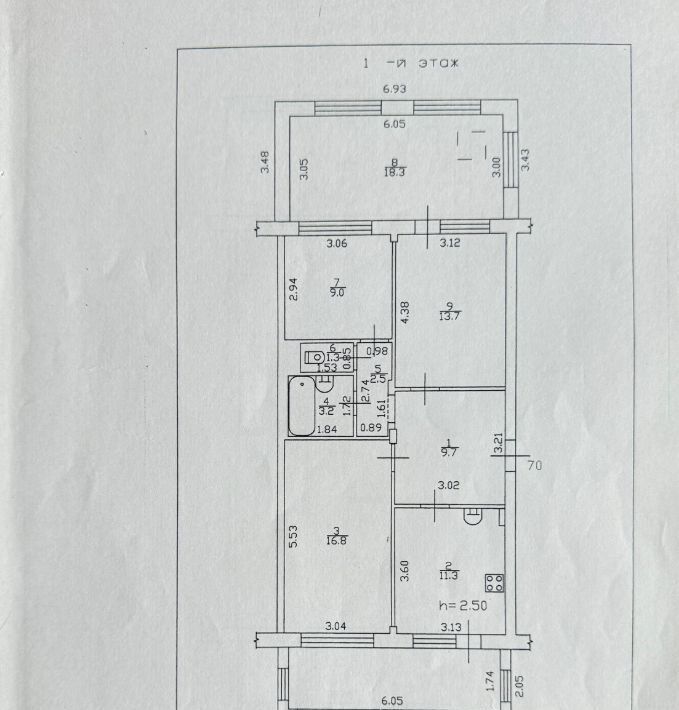 квартира г Бийск ул Советская 197/1 фото 7