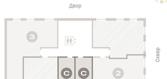 квартира р-н Новосибирский рп Краснообск жилой район «Пшеница» Площадь Маркса фото 2