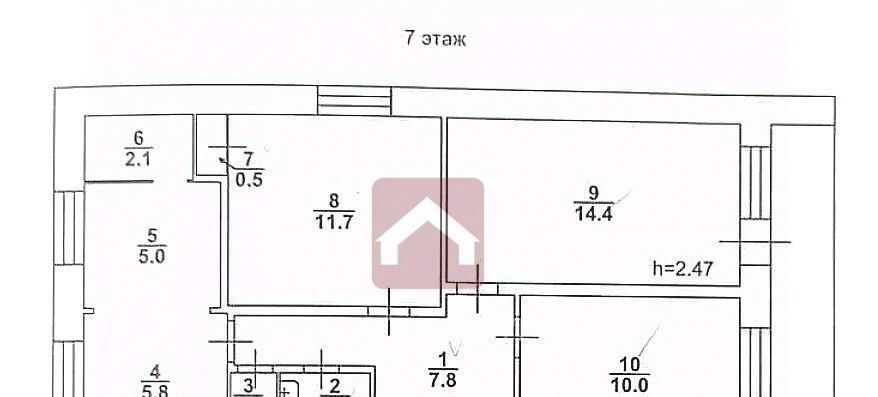 квартира г Саратов р-н Волжский ул Большая Горная 162 фото 20