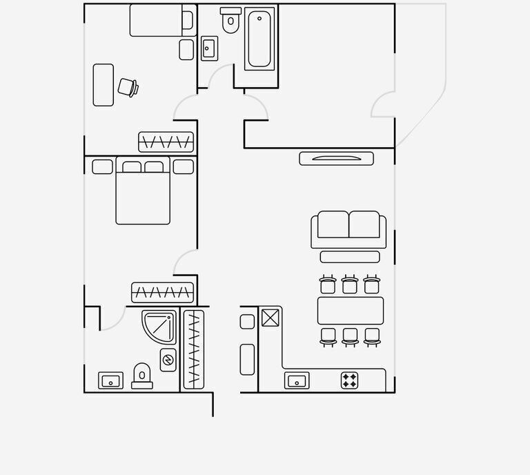 квартира г Москва метро Римская ш Энтузиастов 3к/1 фото 7