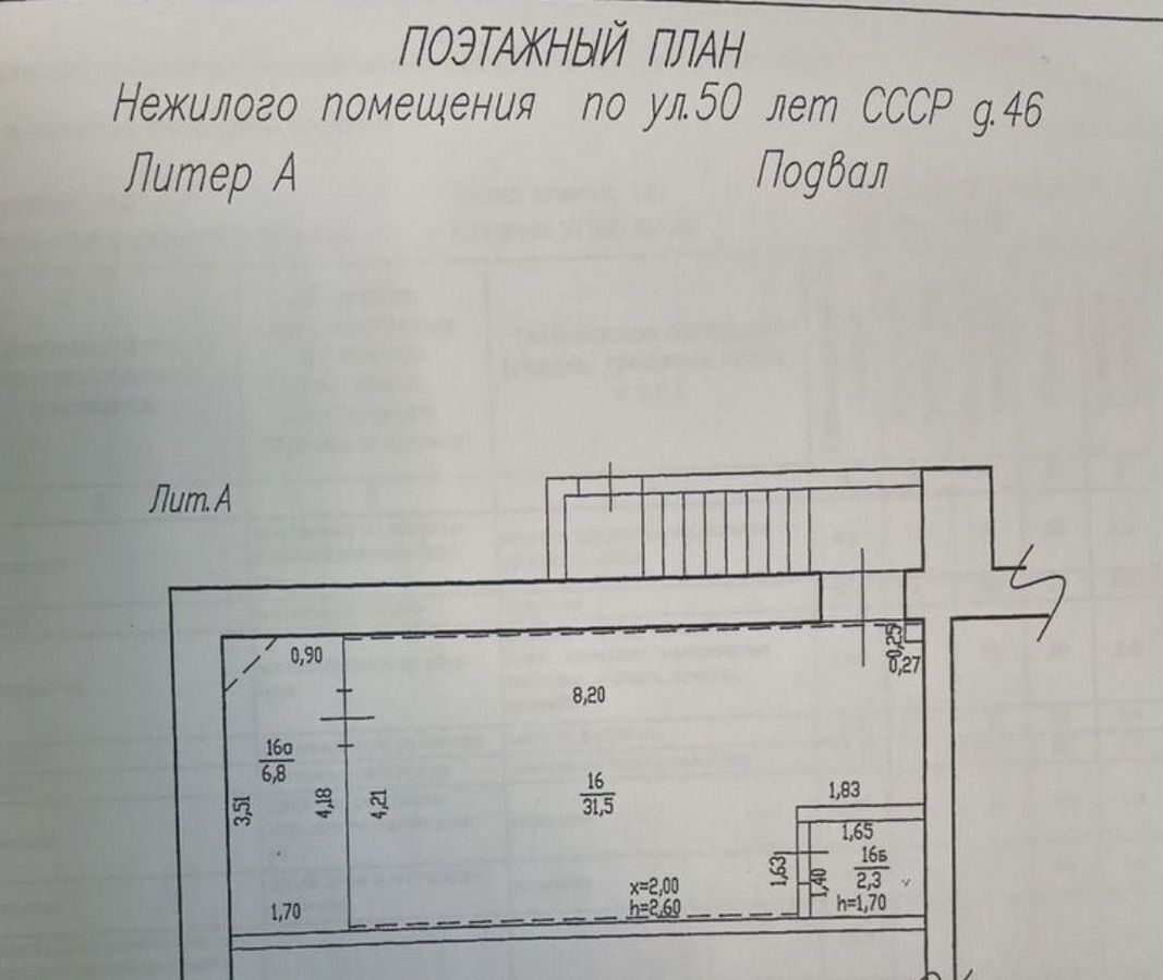 торговое помещение г Уфа р-н Октябрьский ул 50 лет СССР 46 фото 5