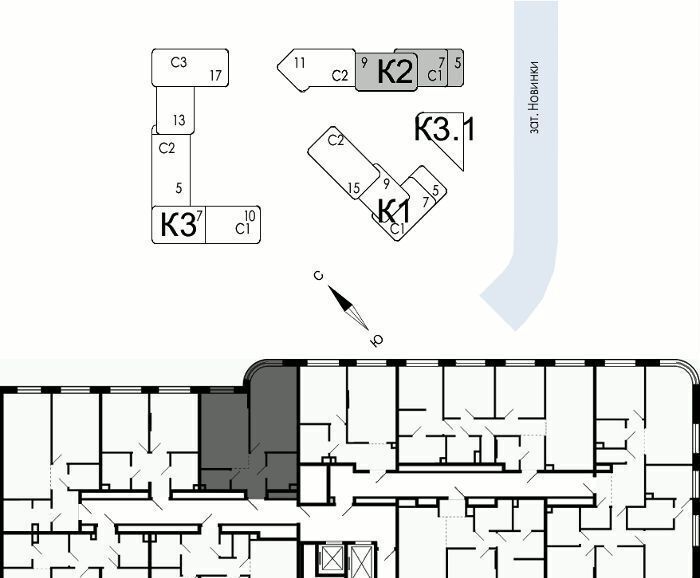 квартира г Москва метро Нагатинская ул Автозаводская 23/70 фото 2