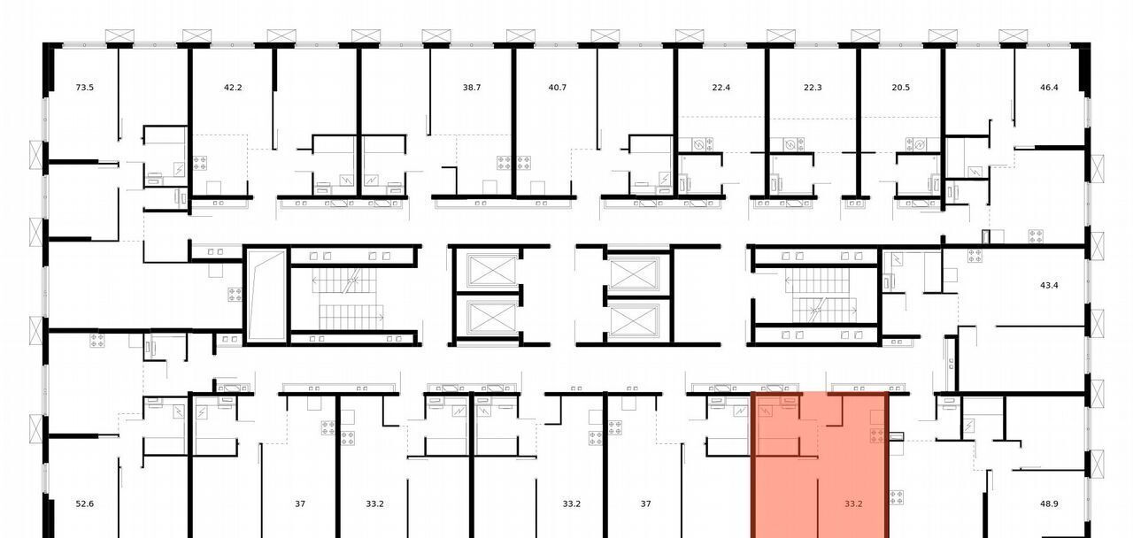 квартира г Москва метро Дегунино ш Алтуфьевское 2/2 ЖК Алтуфьевское 53 муниципальный округ Алтуфьевский фото 2