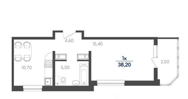 квартира г Краснодар р-н Карасунский ул им. Мачуги В.Н. 166ак/2 фото 16