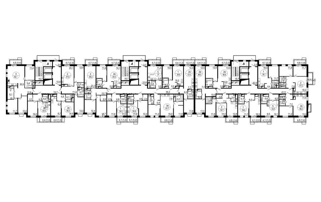 квартира г Одинцово ЖК «Союзный» Одинцово, к 3 фото 2