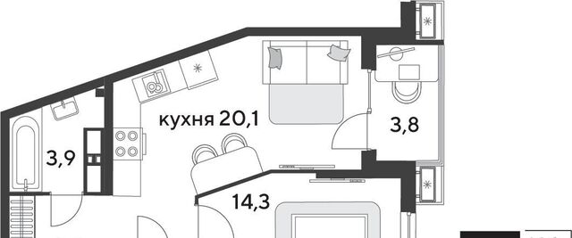 р-н Прикубанский ЖК «Парк Победы» фото