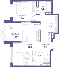 квартира г Москва метро Римская район Лефортово ул Золоторожский Вал д. к 31 фото 1