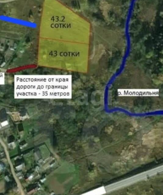 земля городской округ Истра д Корсаково Изумрудная улица фото 3