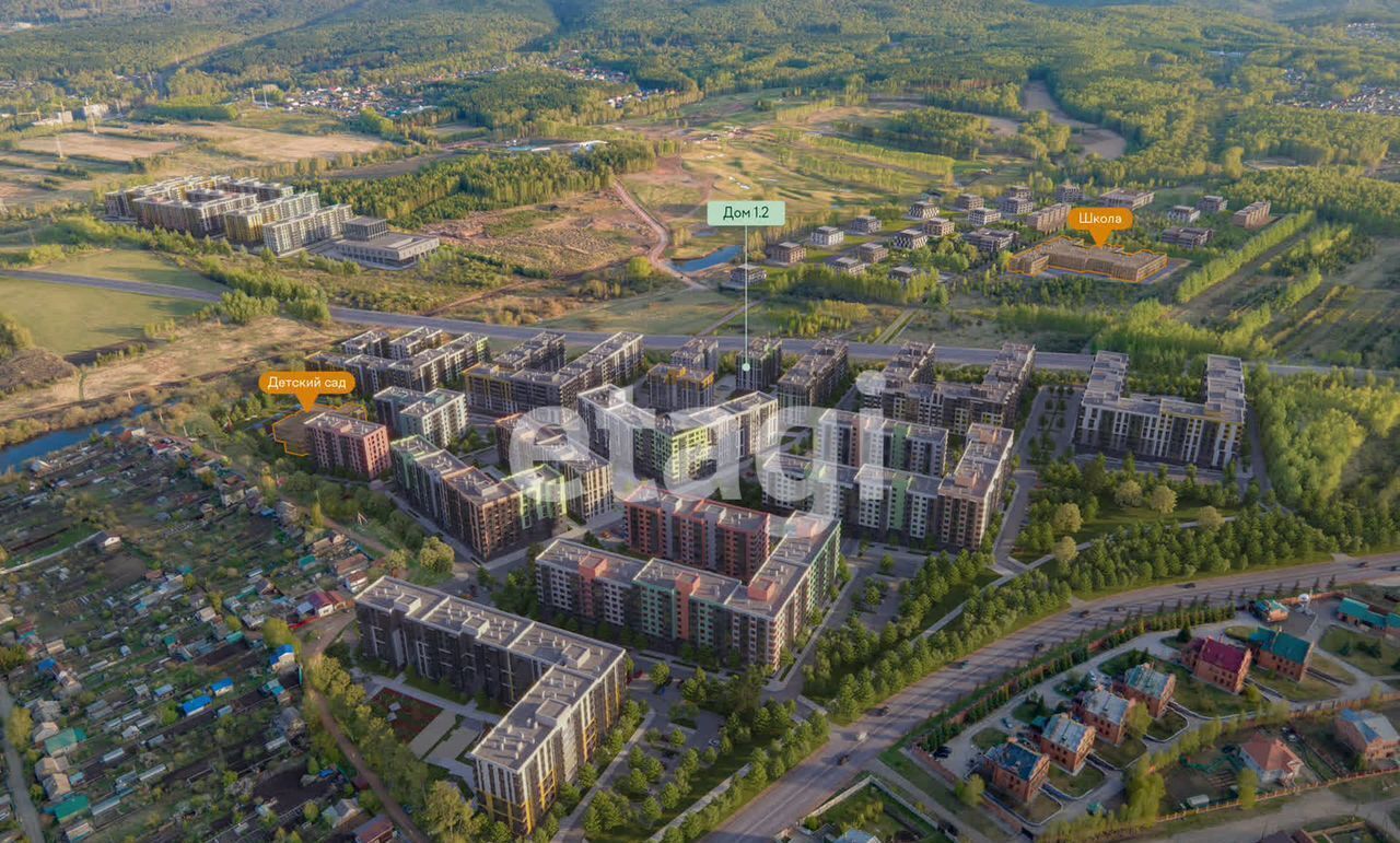 квартира г Красноярск р-н Октябрьский ул Азовская 1/2 фото 2