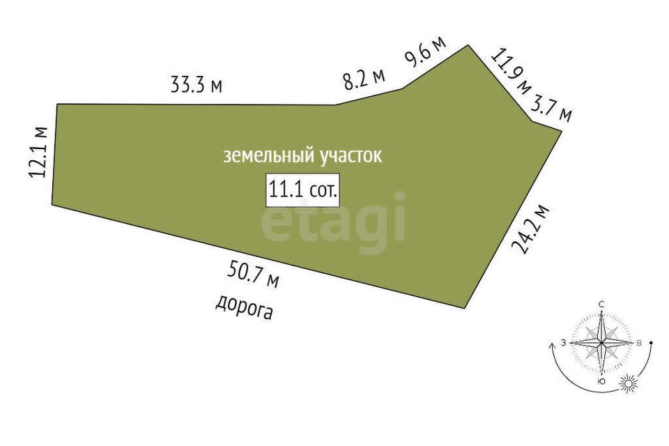 земля р-н Всеволожский массив Скотное днп Бобровое ул Центральная 26 фото 5