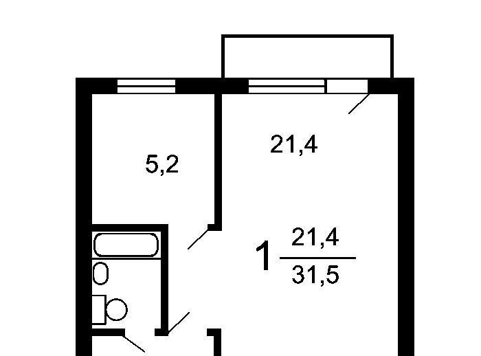 квартира г Москва метро Кузьминки ул Жигулёвская 5к/2 фото 2