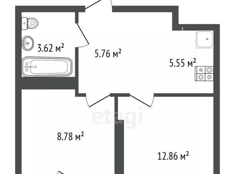 квартира г Ростов-на-Дону р-н Ворошиловский пр-кт Михаила Нагибина 40 фото 2