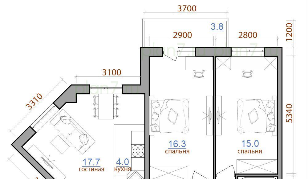 квартира г Иркутск р-н Ленинский Ново-Ленино 2 1-й Ленинский квартал тер. фото 1