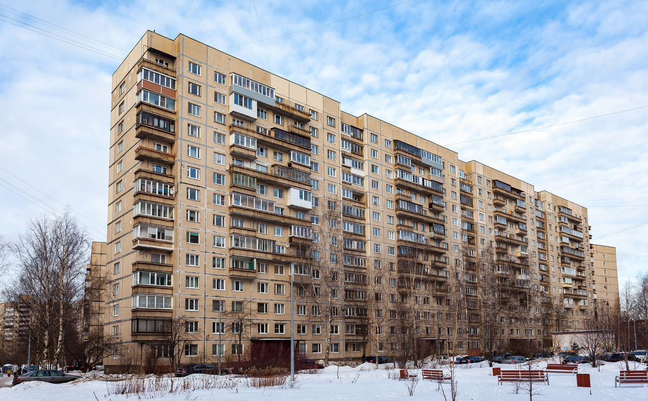 квартира г Санкт-Петербург метро Проспект Большевиков ул Кржижановского 7 фото 17