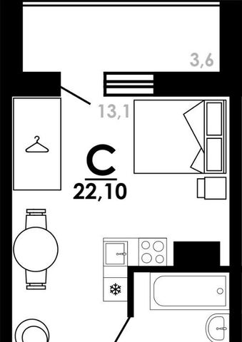 квартира Парк культуры ул Коломенская 8к/4 фото