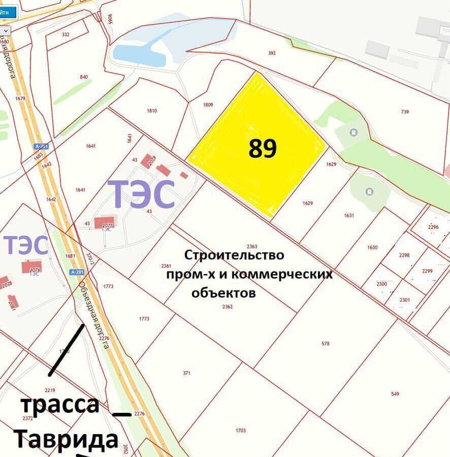 земля р-н Симферопольский с Чистенькое Чистенское сельское поселение, квартал Чокъракъ, 1, Чистенькая фото 1