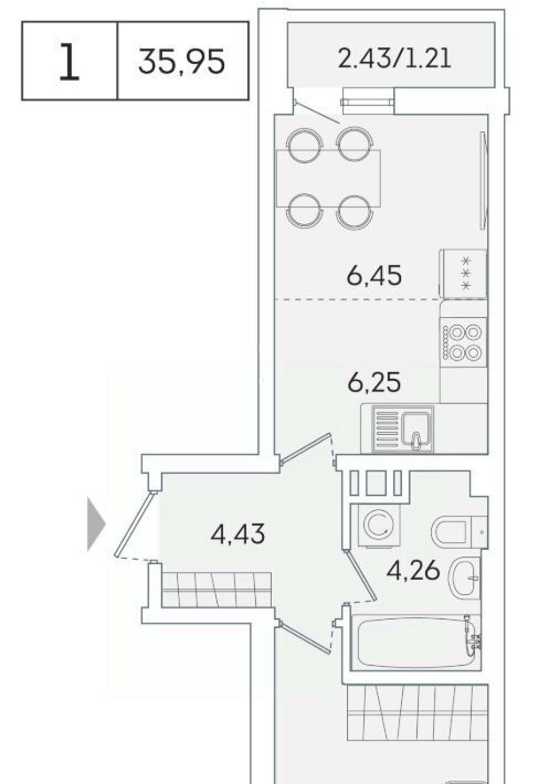 квартира р-н Всеволожский г Мурино ул Екатерининская 11 Девяткино фото 1