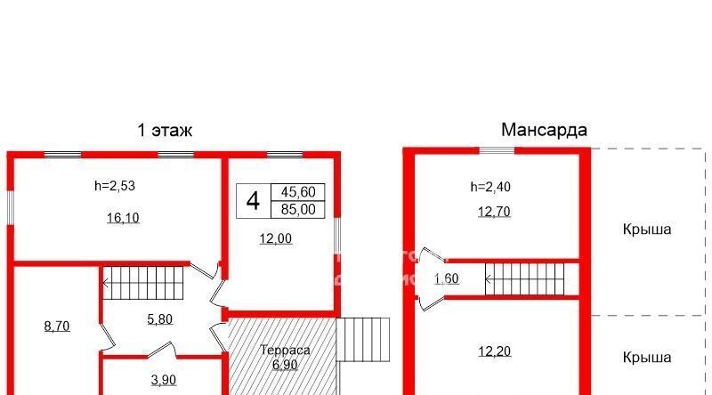 дом р-н Выборгский п Коробицыно Птицевод СНТ, Парнас, 407, Красносельское с пос фото 2