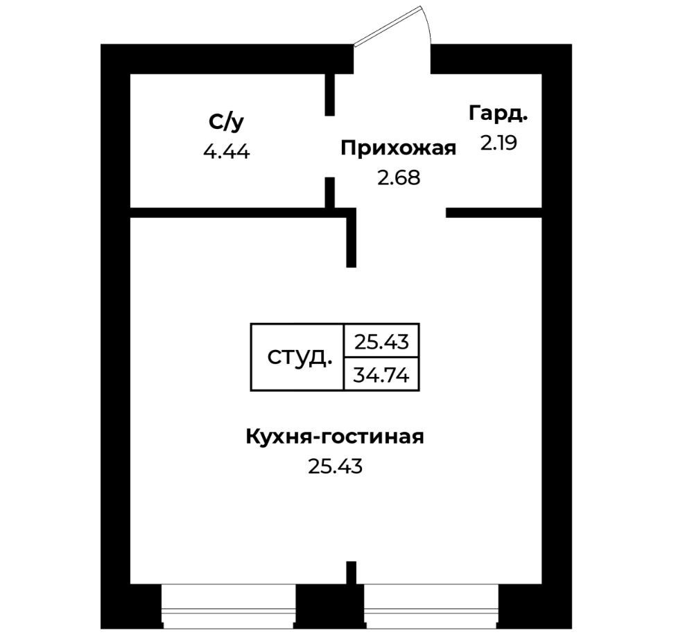 квартира р-н Оренбургский п Пригородный ул Озерная 17 Пригородный фото 1