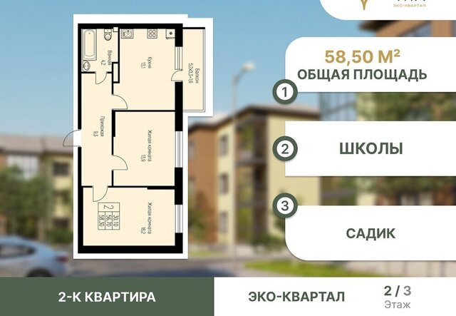 п Березовый Эко-квартал Nova Vita р-н Прикубанский фото