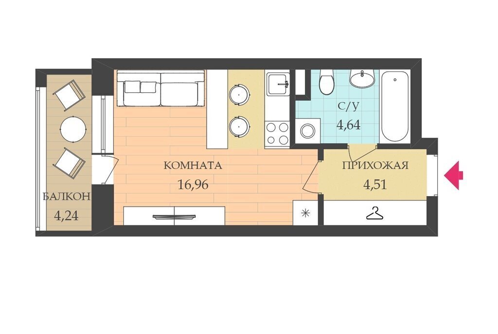 квартира г Санкт-Петербург метро Василеостровская линия 7-я В.О. 84 Васильевского острова фото 10