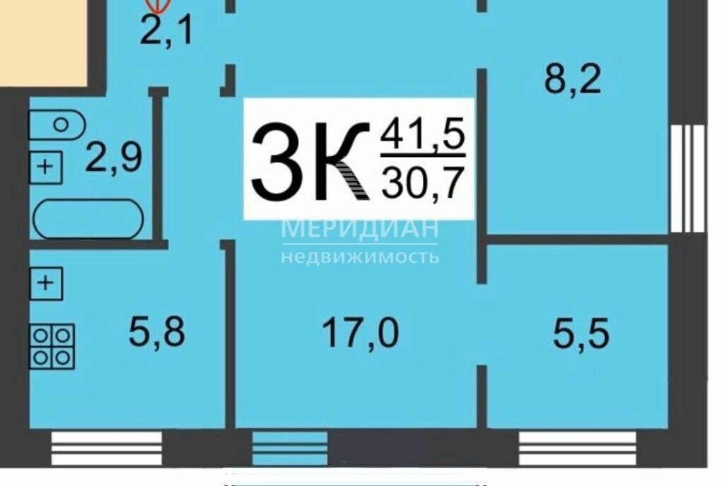 квартира г Нижний Новгород р-н Канавинский Бурнаковская ул Путейская 15 фото 17