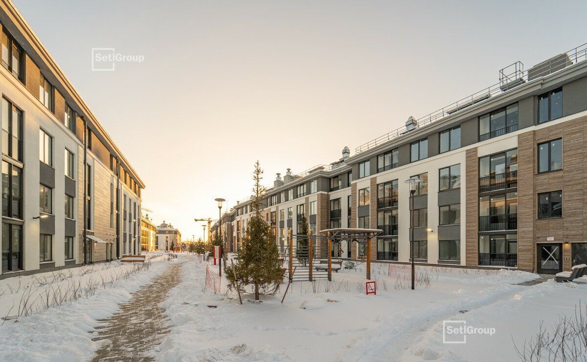 квартира г Санкт-Петербург п Стрельна ЖК Дворцовый фасад пр-кт Будённого 1/4 д. 4 фото 27