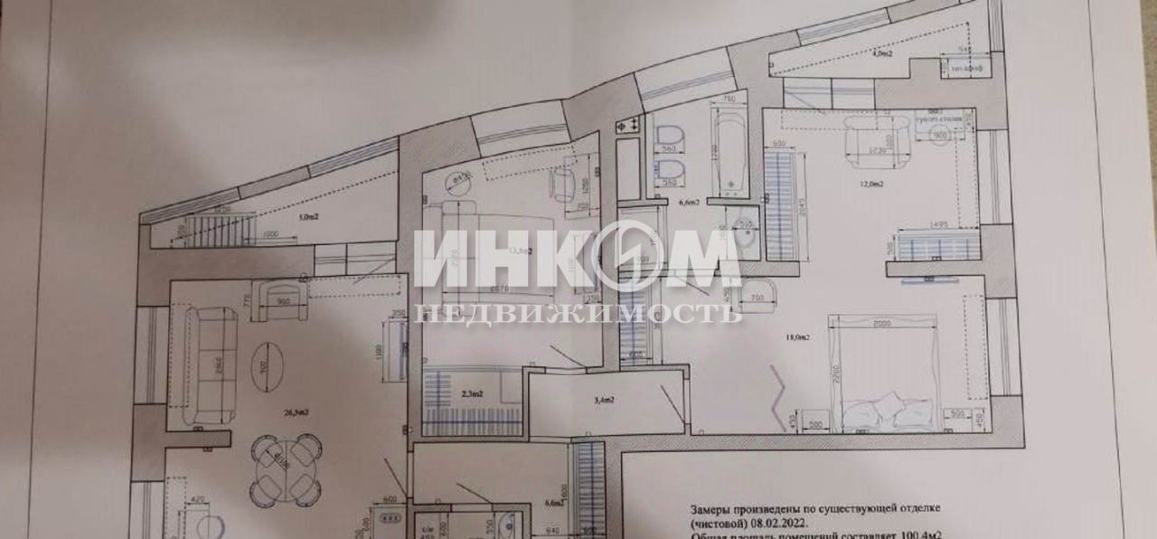 квартира г Москва пер 2-й Петра Алексеева 5 Рабочий посёлок фото 19