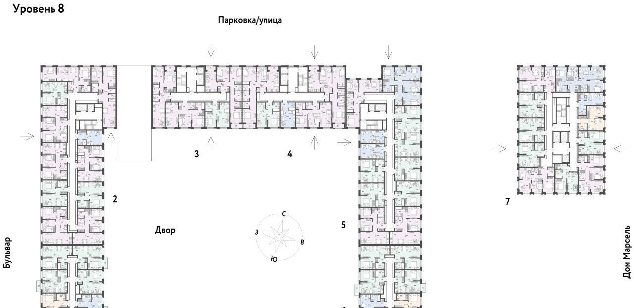 квартира г Тюмень р-н Центральный ул Береговая 78 Центральный административный округ фото 3