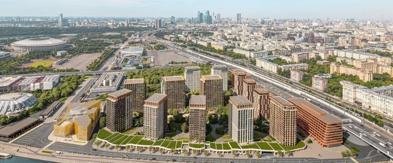 квартира г Москва метро Воробьевы горы ЖК Коллекция Лужники фото 6