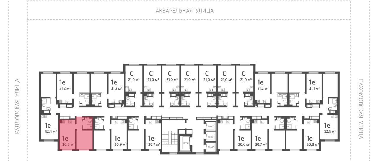 квартира г Санкт-Петербург метро Академическая ЖК «Ручьи» округ Полюстрово фото 2