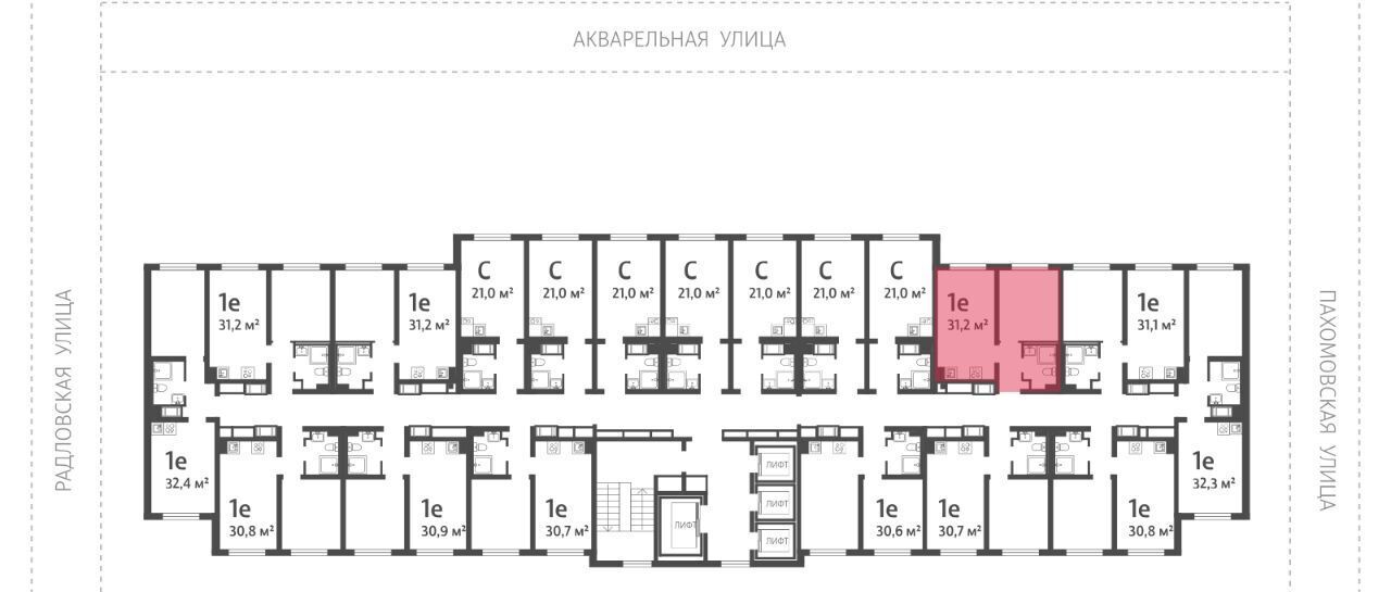 квартира г Санкт-Петербург метро Академическая ЖК «Ручьи» округ Полюстрово фото 2