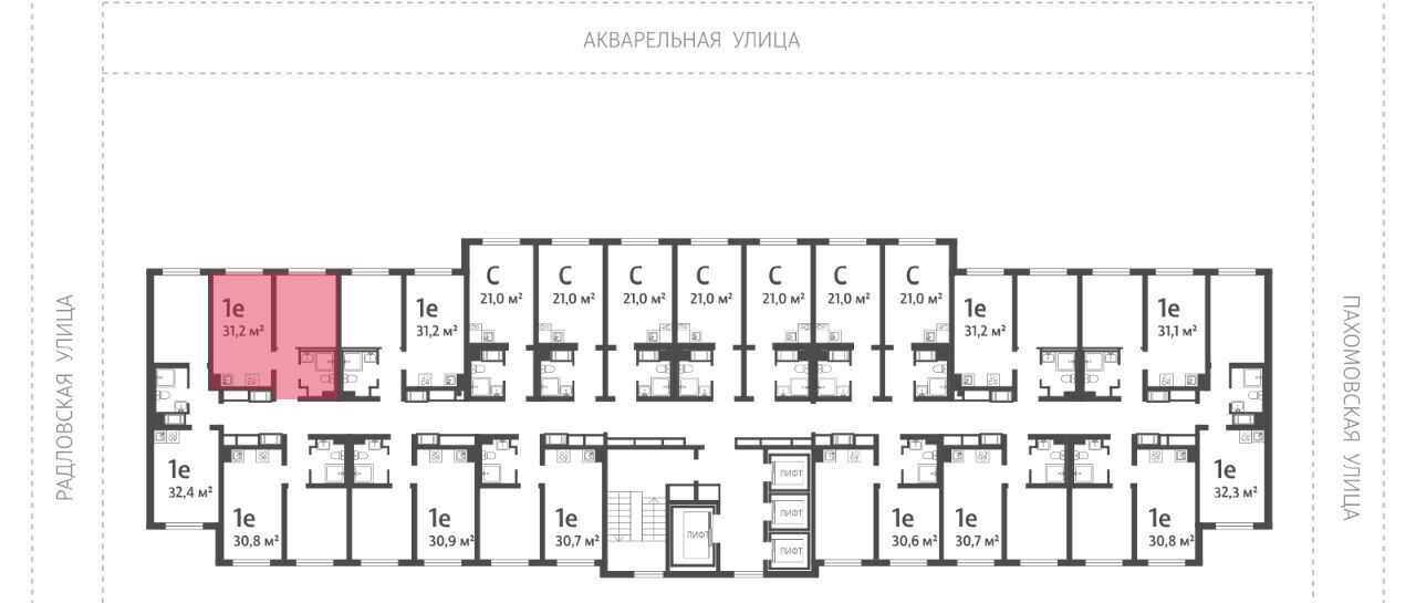 квартира г Санкт-Петербург метро Академическая ЖК «Ручьи» округ Полюстрово фото 2