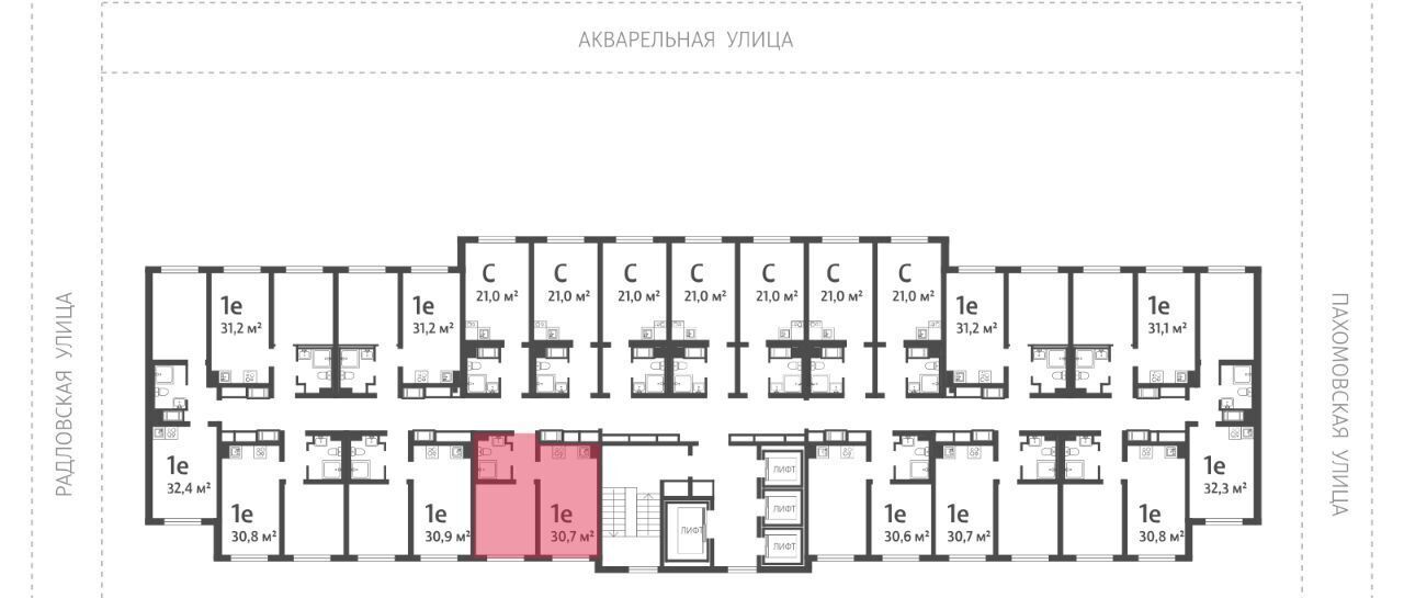 квартира г Санкт-Петербург метро Академическая ЖК «Ручьи» округ Полюстрово фото 2