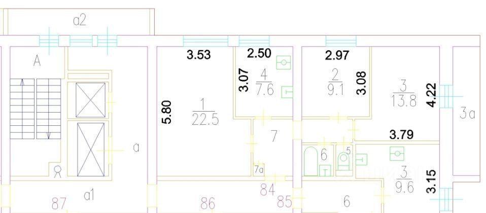 квартира г Москва ЗАО ул Селигерская 28 Бескудниковский район, 7-й микрорайон Бескудникова, Московская область фото 50