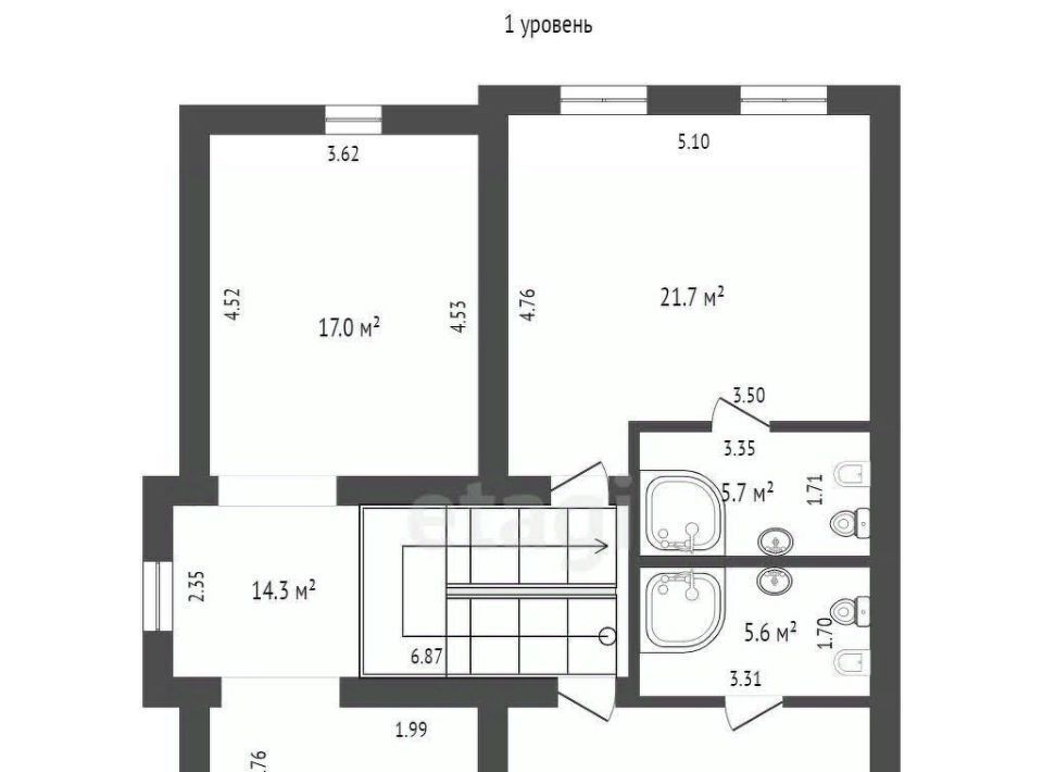 квартира г Калининград р-н Центральный ул Чкалова 97а фото 47