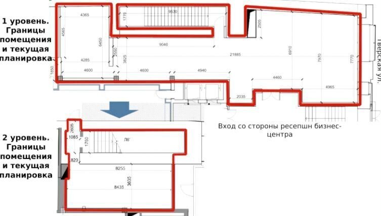 офис г Москва метро Пушкинская ул Тверская 16с/1 муниципальный округ Тверской фото 14