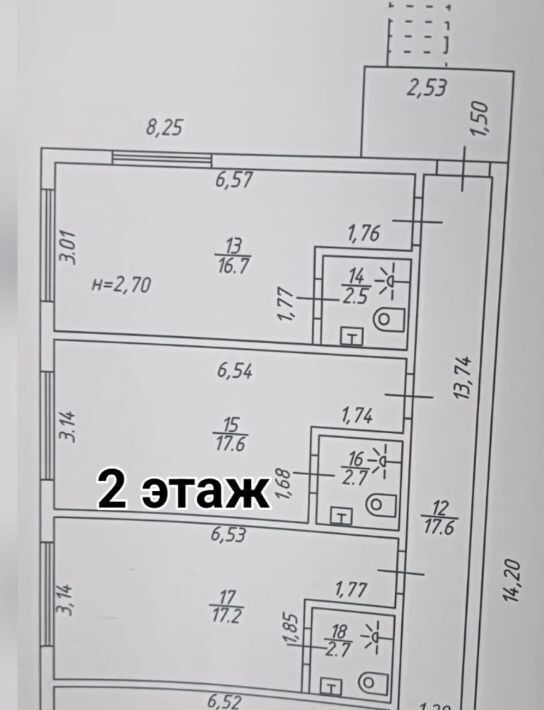 дом г Краснодар р-н Центральный микрорайон Дубинка ул КИМ 14 фото 11