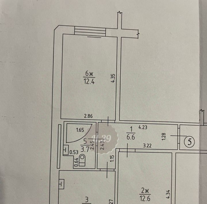 квартира г Калининград р-н Центральный ул Маршала Борзова 92 фото 12