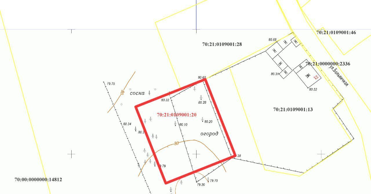 офис г Томск п Штамово ул Больничная 22 р-н Октябрьский фото 1