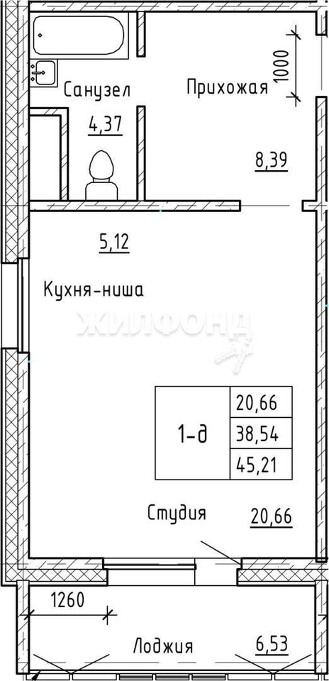 квартира г Нефтеюганск д. 53, 16А микрорайон фото 2