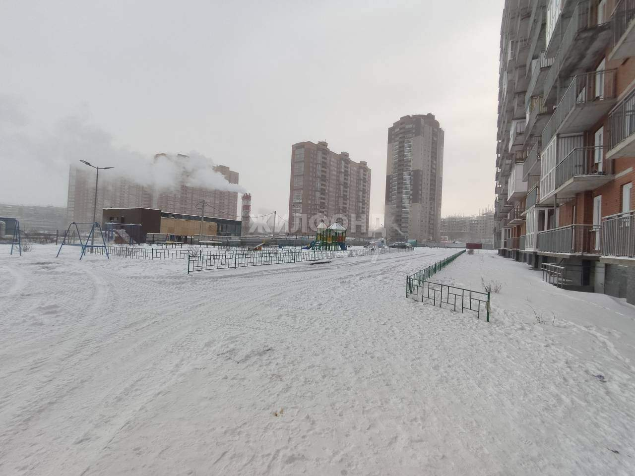 квартира г Новосибирск мкр Закаменский р-н Октябрьский Берёзовая роща, д. 12 фото 9