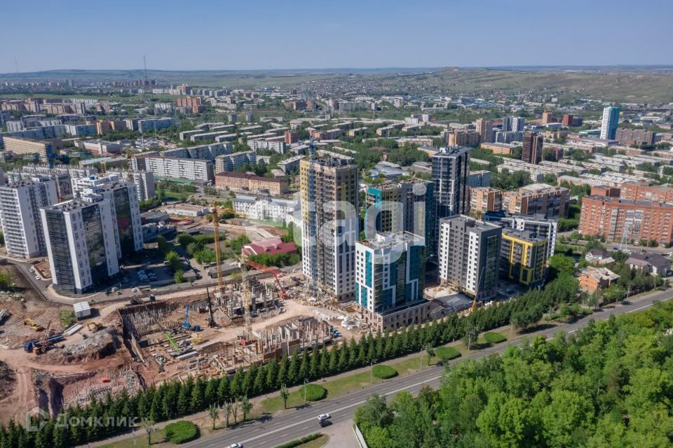 квартира г Красноярск р-н Октябрьский Красноярск городской округ, Строящийся жилой дом фото 3