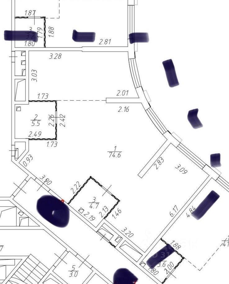 квартира г Москва метро Раменки ЗАО ул Лобачевского 120/1 ЖК «Крылья» Московская область фото 11