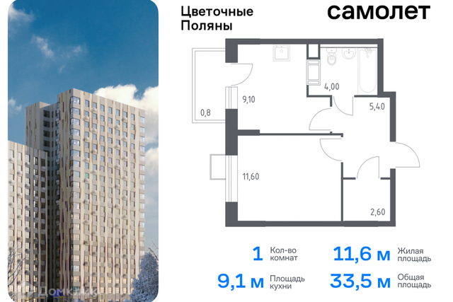 Новомосковский административный округ, Жилой комплекс Цветочные Поляны фото