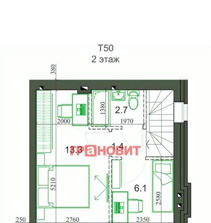 дом р-н Новосибирский с Новолуговое мкр Березки 2 5-й кв-л, 32/1/1 фото 10