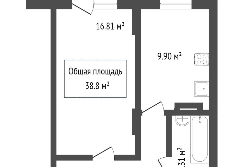 квартира г Новосибирск р-н Центральный ул Фрунзе 20 Новосибирск городской округ фото 8