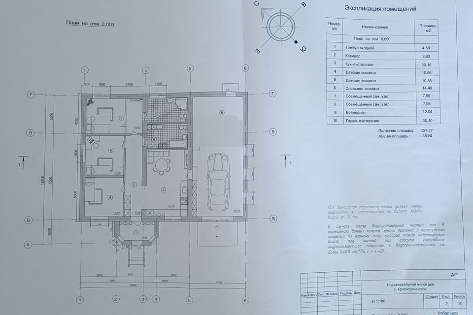 дом р-н Хабаровский с Сосновка ул Николая Наволочкина 24а фото 3