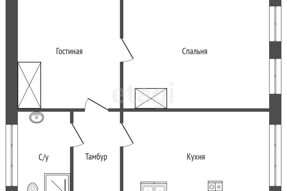 дом г Выкса с Нижняя Верея ул Школьная 10 Выкса городской округ фото 10